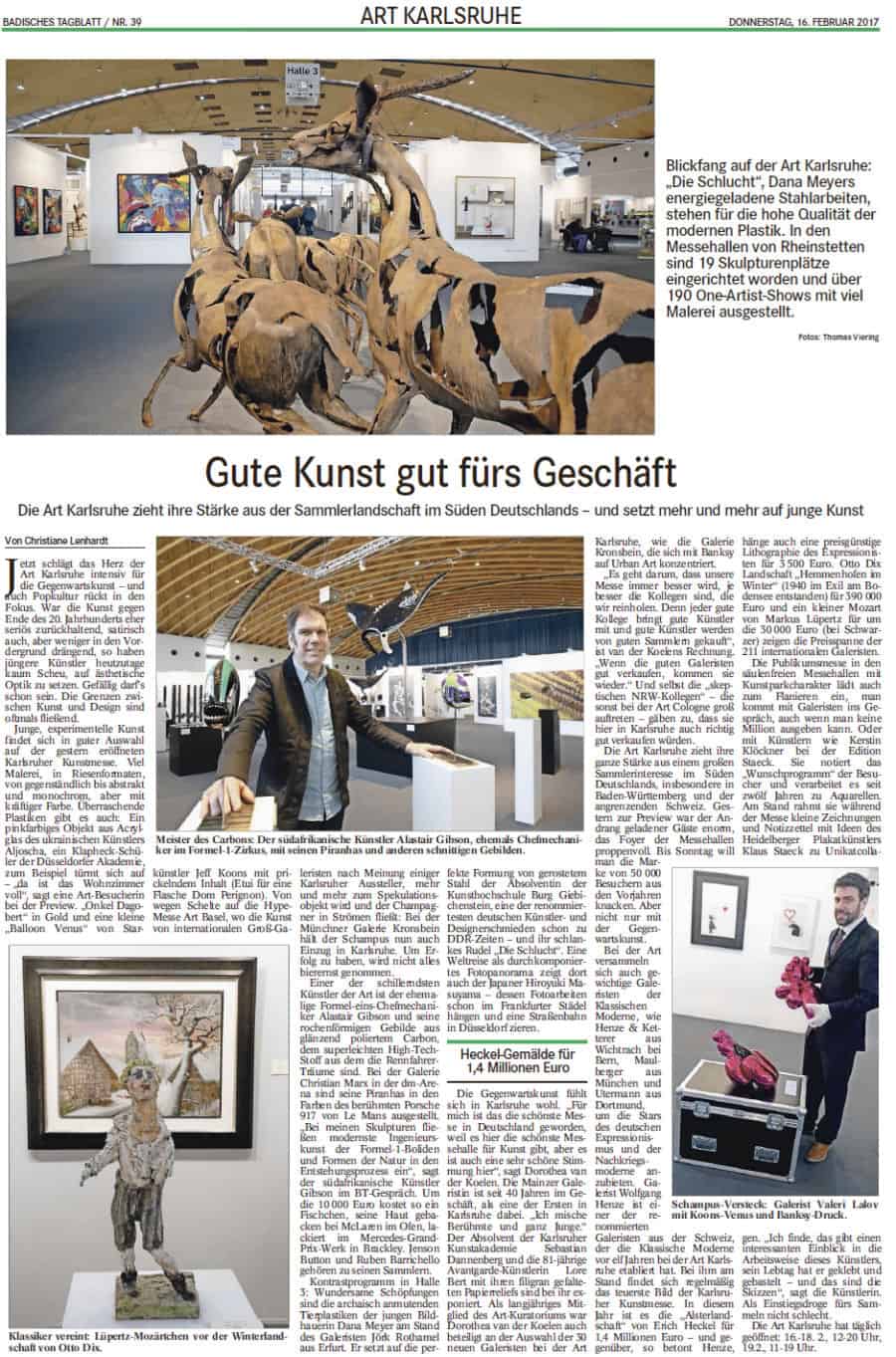 Bild von Badisches Tagblatt 02/2017 (German)