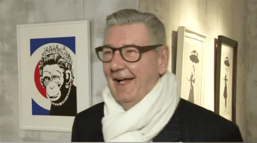 Bild von BANKSY Frankfurter Allgemeine Zeitung April 2016
