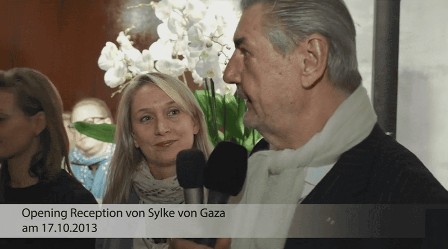 Bild von Vernissage Sylke von Gaza im November 2013